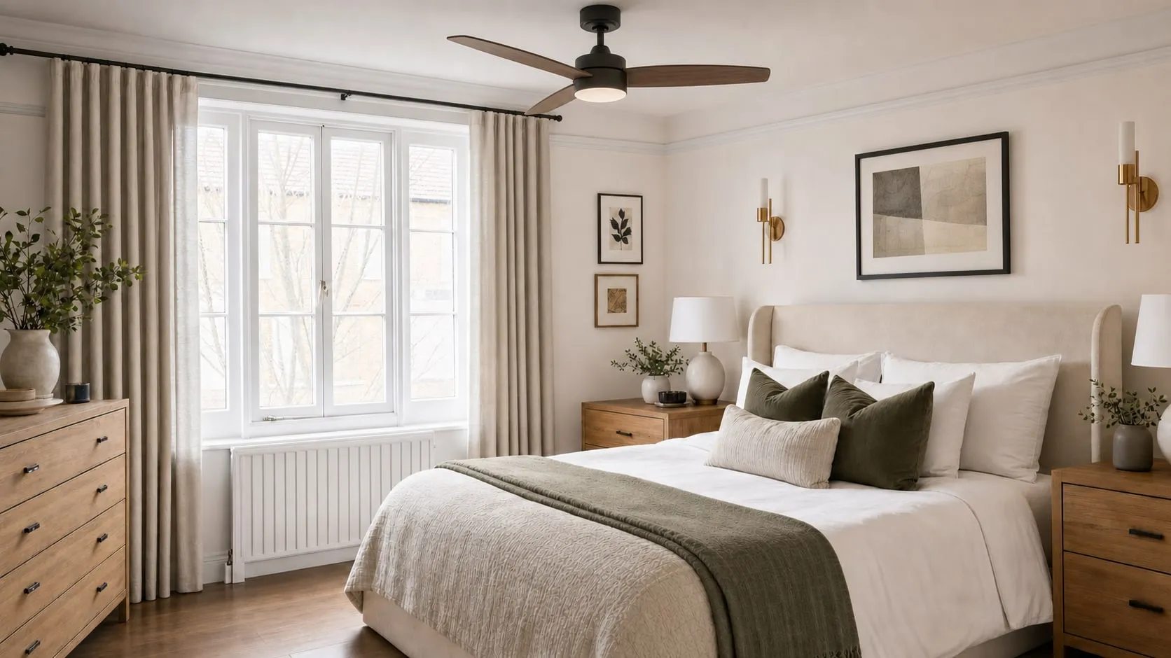 Reimagined bedroom after RoomFoundry redesign